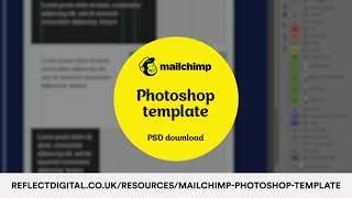 Mailchimp Photoshop PSD Template Download Preview by Reflect Digital