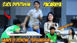 PRANK OJOL DIPUTUSIN PACAR‼️CEWEK CANTIK NASEHATIN OJOL 