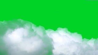 Green Screen White Clouds 1080p