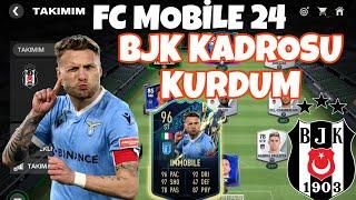 FC MOBİLE 24 BEŞİKTAŞ KADROSU KURDUM EFSANE TRANSFERLER FC MOBİLE BJK KADRO REBUİLD