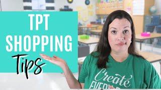 Shopping Tips for Teachers Pay Teachers