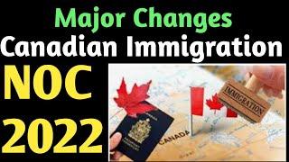 Canadian immigration | ICCRC | National occupational classification | NOC 2022 | Immigration system