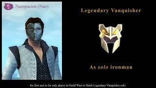 Legendary Vanquisher as solo mesmer