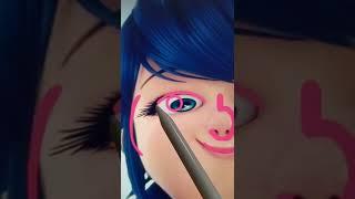 I gave Marinette the Lenny face and she looks super cute and hilarious now!#shorts​​ #miraculous