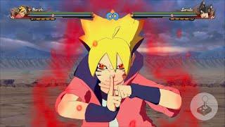 Boruto Baryon Mode VS Sarada Sharinnegan Gameplay (4K) - Naruto Shippuden Ultimate Ninja Storm 4