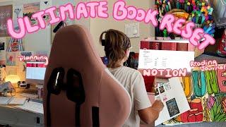 THE ultimate book reset ⌨️⎮ Notion tour, planning, reading journal and more!