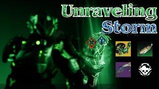 Unravel Storm! Flechette Storm Wishful Ignorance Rolling Storm Strand Titan Build | Destiny 2