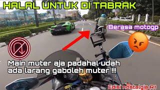 HAMPIR CRASH! KALO DIA NABRAK KENA MCLAREN GIMANA YA ? | Edisi kangen sama R1 beli lagi gak yah ? :(