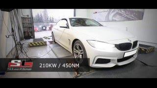 BMW F32 428i 180kw 350nm Stage 1 Startline chiptuning