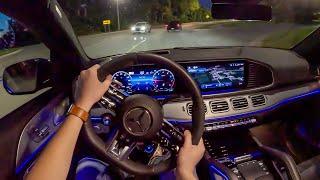 2024 Mercedes-AMG GLE 63 S Coupe - POV Night Drive (Binaural Audio)