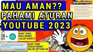 ATURAN DAN PERSYARATAN KONTRAK MONETISASI YOUTUBE 2023 ! WAJIB TAU INI, BIAR CHANNEL KAMU AMAN.!!