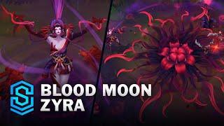 Blood Moon Zyra Skin Spotlight - Pre-Release - PBE Preview - League of Legends