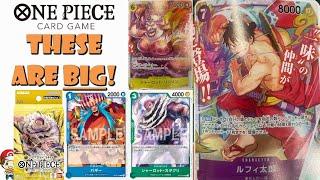 BIG Reveals from New Starter Decks (ST15-20)! Super Rare Luffy & Big Mom! (BIG One Piece TCG News)