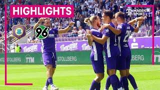 FC Erzgebirge Aue - Hannover 96 II | Highlights 3. Liga | MAGENTA SPORT