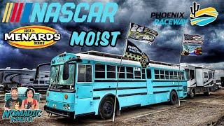 Rare Phoenix Storms DUMP on Nascar ~ Events Cancelled & Flooded Campground