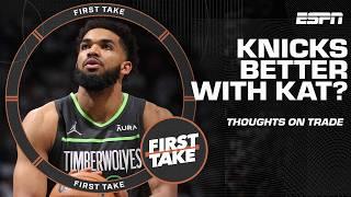 'HELL YEAH!' ️ Knicks have a chance to make a run with Karl-Anthony Towns - Perk | First Take