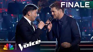 Sofronio Vasquez and Michael Bublé Perform The Miracles' "Who's Lovin' You" | The Voice Finale | NBC