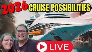 2026 Cruises | What are we looking at