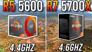 Ryzen 5 5600 vs Ryzen 7 5700X - Tested in 2023