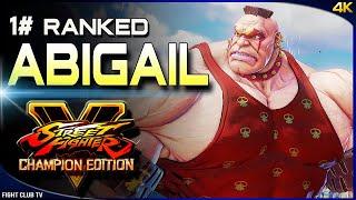 Hornswoggle (Abigail)  Street Fighter V Champion Edition • SFV CE [4K]