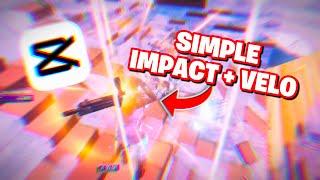 *Want This SIMPLE IMPACT + VELO?* | (Fortnite Effect Tutorial) | Mobile Capcut Editor