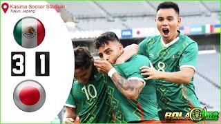 Meksiko 3 - 1 Jepang Olimpiade Tokyo 2020 - Goal & Highlight | Bola168 Cup