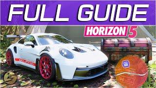 Forza Horizon 5 TREASURE HUNT TIME LAPS FH5 Treasure Hunt (Autumn Festival Playlist)