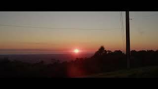 Sunset at Adelaide City Lookout