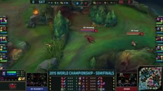 24 10 2015 SKT vs OG CKTG2015   Bán Kết 1 Trận 1