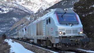 Les Trains Des Pointes Hivernales 2016 à Briançon