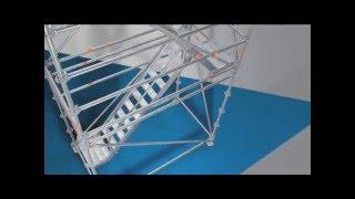 Layher Modular Scaffolding Stairway Tower - Safer and faster