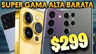 ESTE ES EL MEJOR TOP DE CELULARES DE GAMA ALTA a $300 DÓLARES O MENOS!