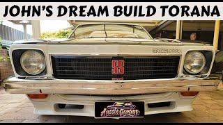 Revealing Johns dream build, LX SS Torana Hatchback.