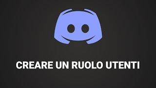 Come aggiungere RUOLI su Server Discord