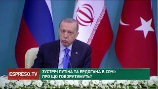 Зустріч Путіна та Ердогана в Сочі: про що говоритимуть?