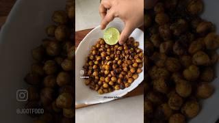 High protein crispy chickpeas