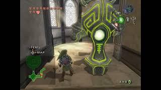 Zelda Twilight Princess Temple of Time Returning the Statue (Heart Piece and Poe)