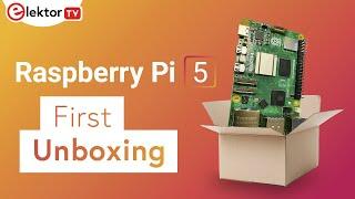 Unboxing the New Raspberry Pi 5 - Faster, Smarter, and Packed with Features!