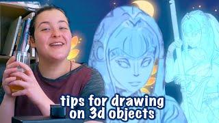 Grease pencil trick: draw on surfaces with consistent offset! (Blender 2.92)