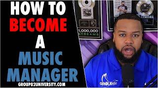How To Become A Music Manager