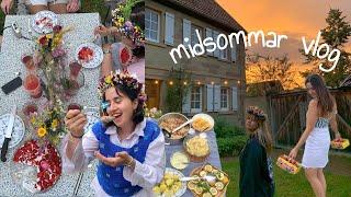 wir feiern midsommar (vlog) 🫐  Die Schlerthold's