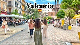 Valencia, Spain  - June 2023 - 4K-HDR Walking Tour (▶3hours)