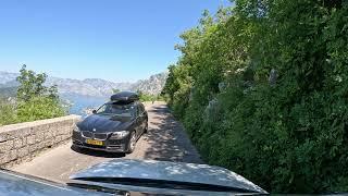 Kotor Serpentine | R-1 roadway Montenegro [2024] 4K