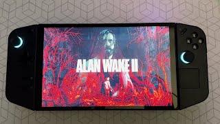 Lenovo Legion Go: Alan Wake 2 (Max FPS+)