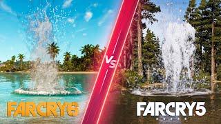 Far Cry 6 vs Far Cry 5 - Direct Comparison! Attention to Detail & Graphics! PC ULTRA 4K