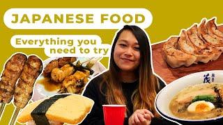 20 Japanese food you must try in Tokyo: Ultimate guide to what to eat in Japan!