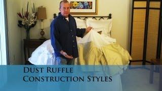 Different Styles of Dust Ruffles (www.verolinens.com)