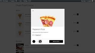 Installing WooCommerce Restaurant Ordering