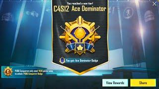 C4S12 Ace Dominator Reached In PUBG Mobile