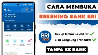 Cara Membuat Rekening BRI Online || Buka Rekening BRI Tanpa ke Bank